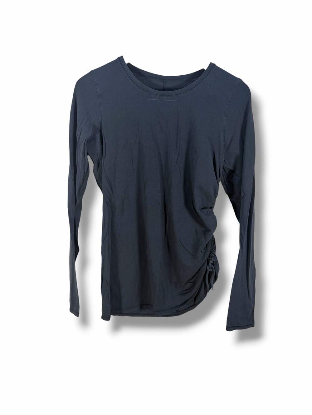 Women’s Lululemon Black Cinch It Long Sleeve Top Size 4/Small